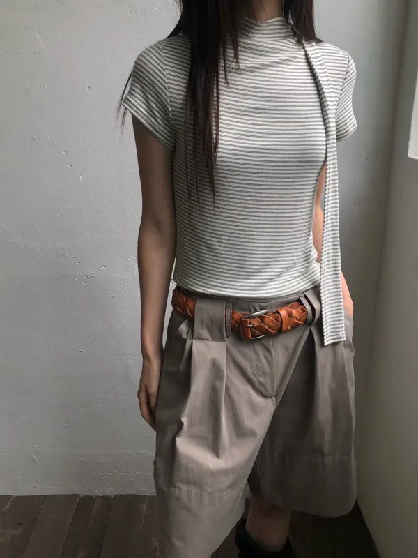 Stylish Striped Women's T-Shirt, Comfortable and Breathable, Perfect Match