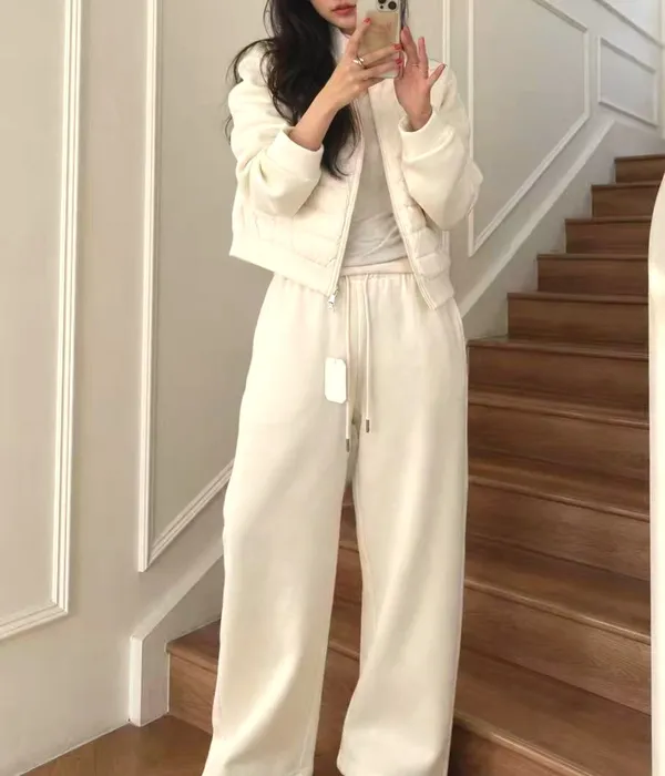 Trendy Casual Women's Outfit Set - Comfortable and Versatile for Spring and Autumn