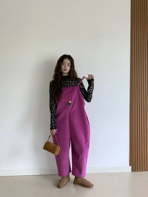 Stylish and Eye-Catching Pink Jumpsuit to Showcase Your Unique Charm