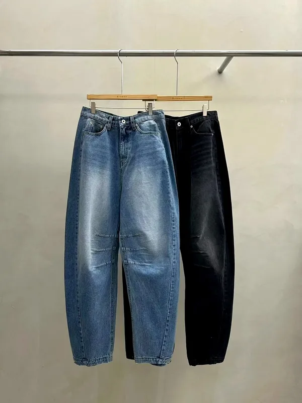 Trendy Versatile Women's Loose Denim Jeans for a Comfortable Casual Look