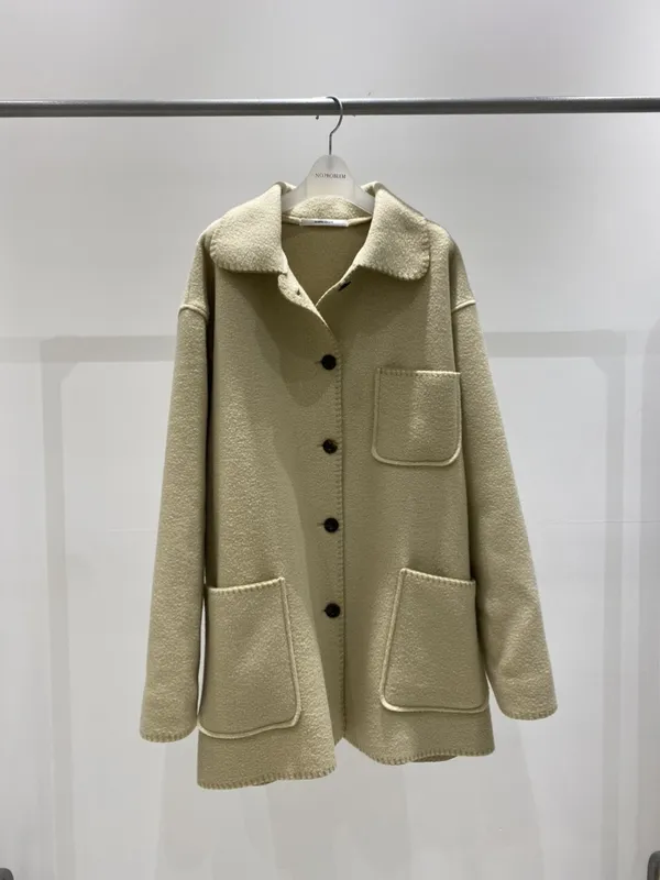 Warm and Comfortable Wool Coat, Fashionable and Versatile
