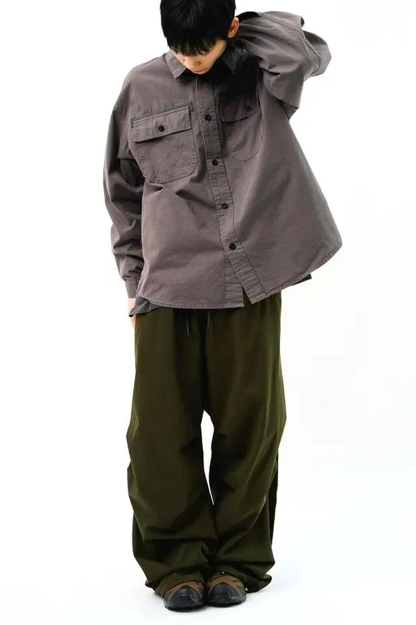 Casual Style Men's Long Sleeve Shirt - Comfortable and Versatile
