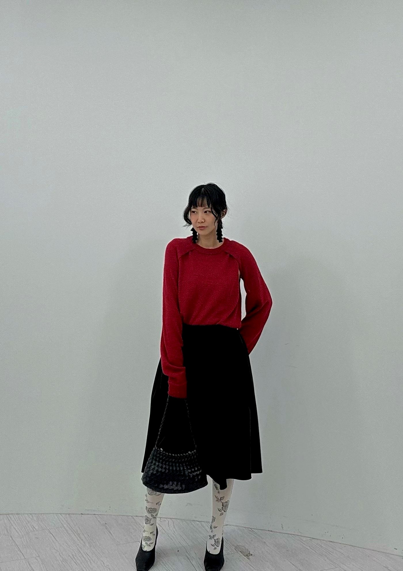 Chic Red Women's Top - Comfortable and Versatile
