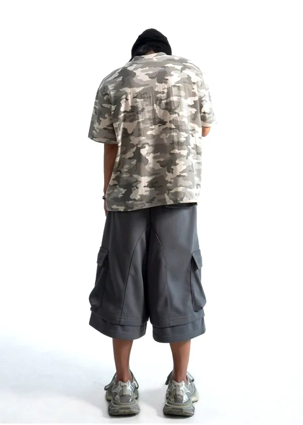 Stylish Camouflage Men's Short Sleeve T-Shirt for a Comfortable Casual Look