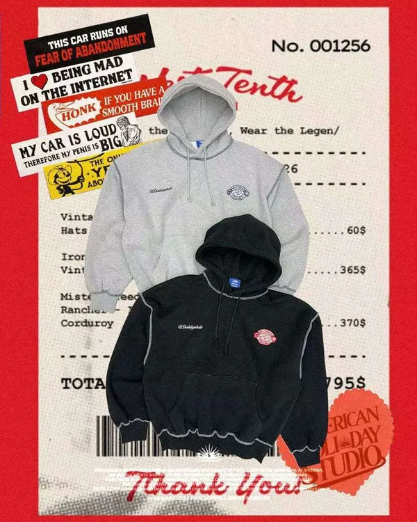 Classic Comfortable Hooded Sweatshirt - Fashionable and Versatile