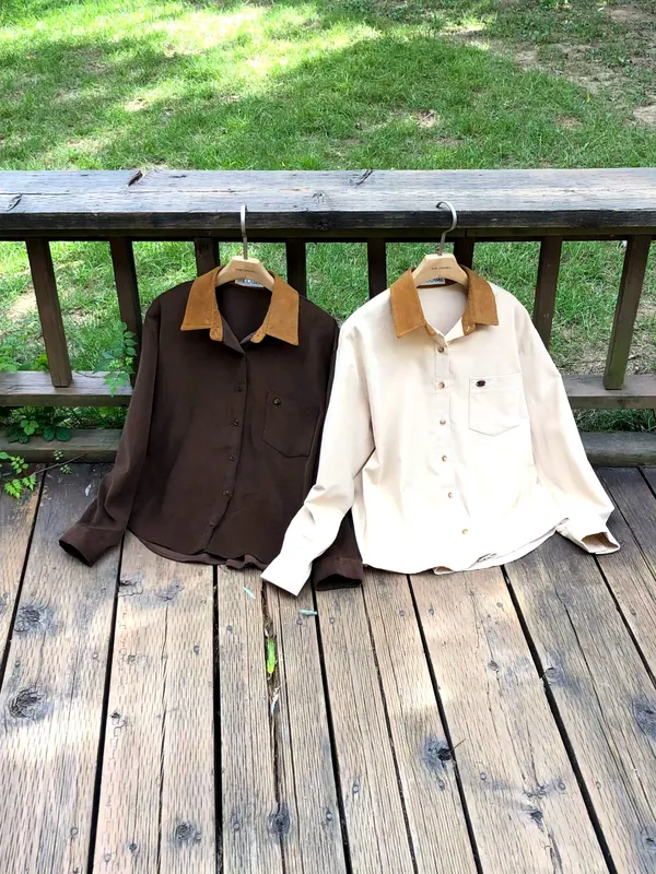 New Autumn and Winter Women's Shirt, Fashionable and Versatile, Comfortable Fabric