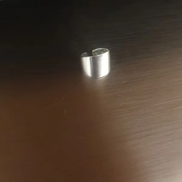 Minimalist Silver Open Ring, Fashionable and Versatile
