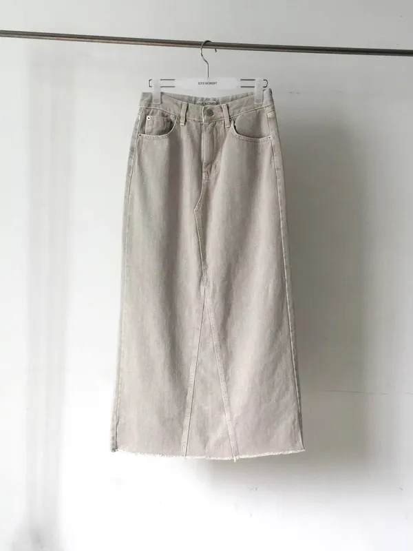 Stylish Versatile Women's Denim Skirt, Premium Fabric