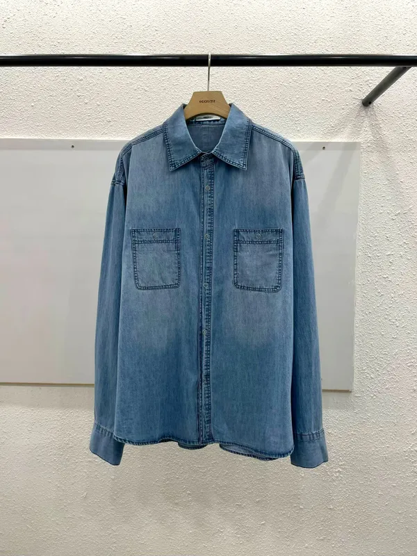 Trendy Casual Denim Top, Comfortable and Versatile