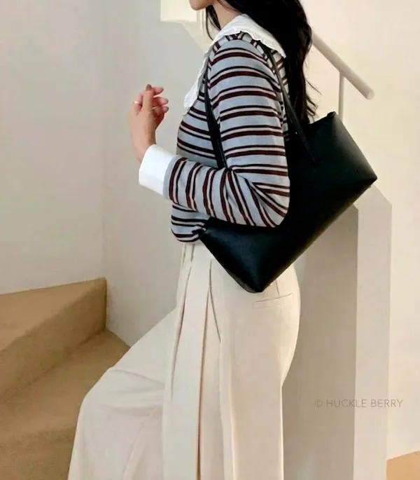 Fashionable Striped Women's T-Shirt - Comfortable and Versatile