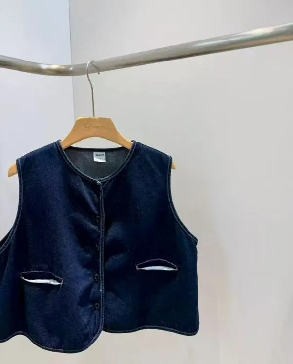 Stylish Casual Denim Vest - A Versatile Must-Have