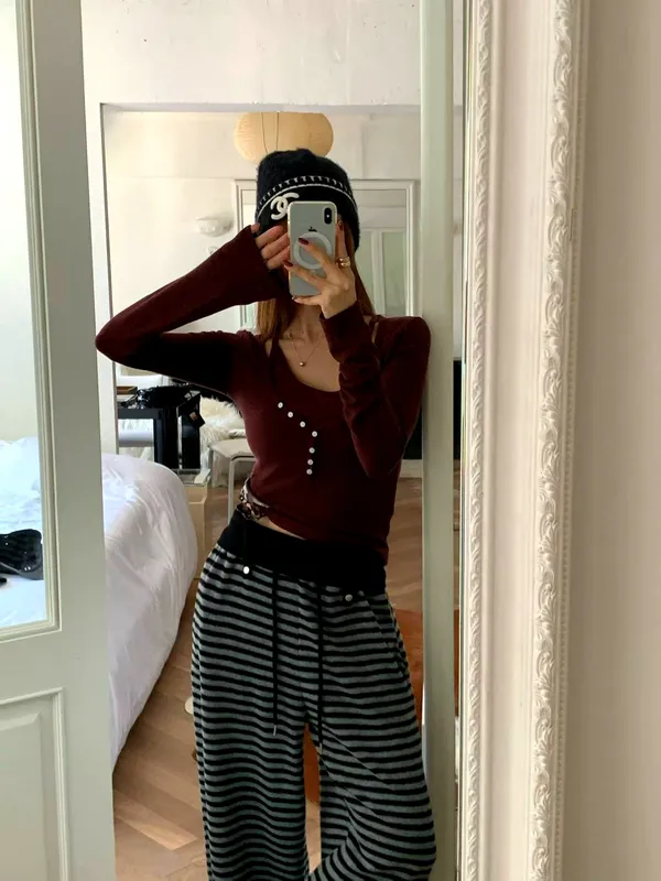 Stylish Casual Women's Outfit Set, Comfortable and Versatile