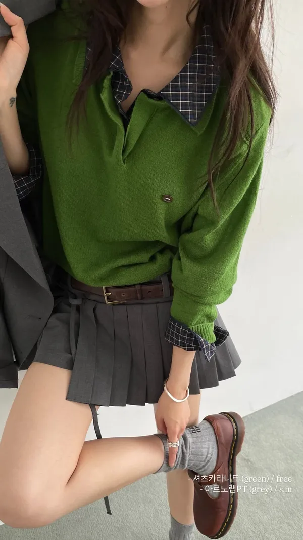 Stylish Green Women's Top - Comfortable Casual Style