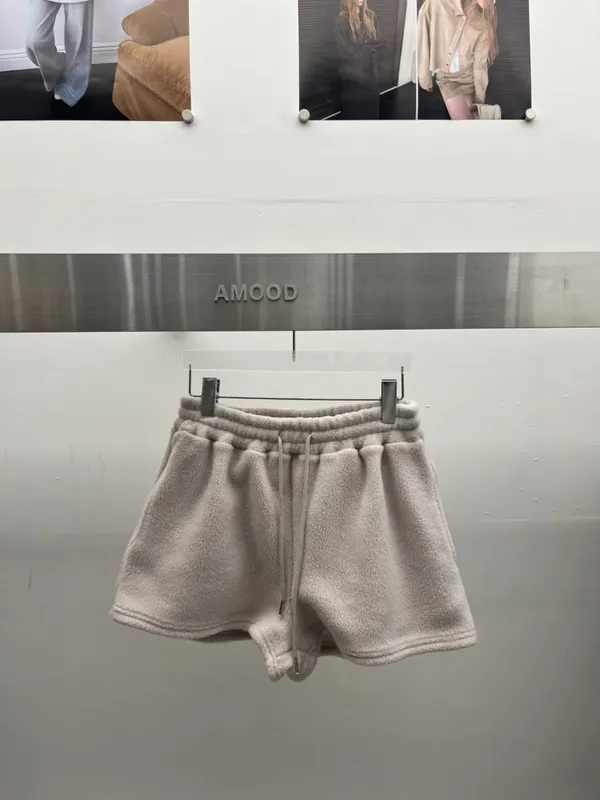 Soft and Comfortable Plush Shorts, Perfect for Casual Outfits