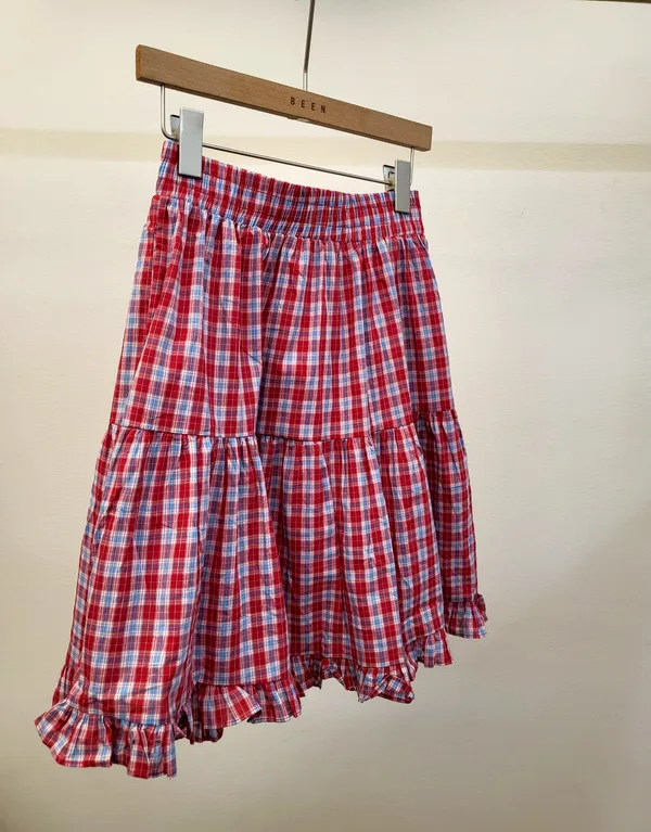 Fresh Plaid Women's Dress, A Summer Essential