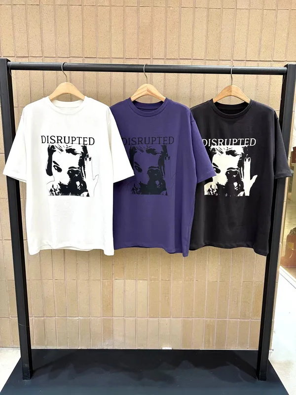 Fashionable Printed Loose T-Shirt, Comfortable and Versatile