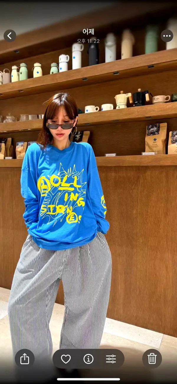 Trendy Printed Long Sleeve T-Shirt for Comfortable Casual Style