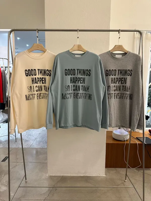 Fashionable Printed Long Sleeve T-Shirt, Comfortable and Versatile