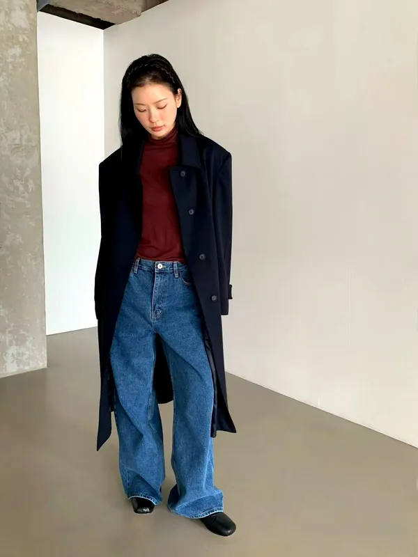 Chic and Elegant Women's Coat, Perfect for Autumn and Winter Outfits