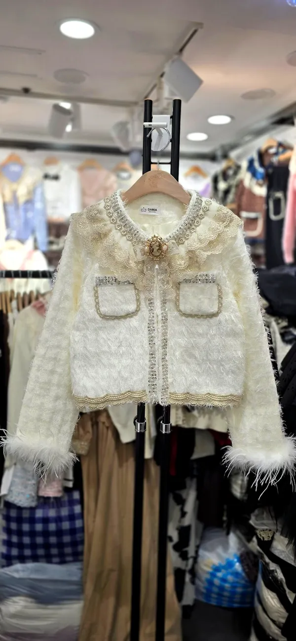 Stylish and Elegant Women's Jacket, Suede Design, Perfect Match