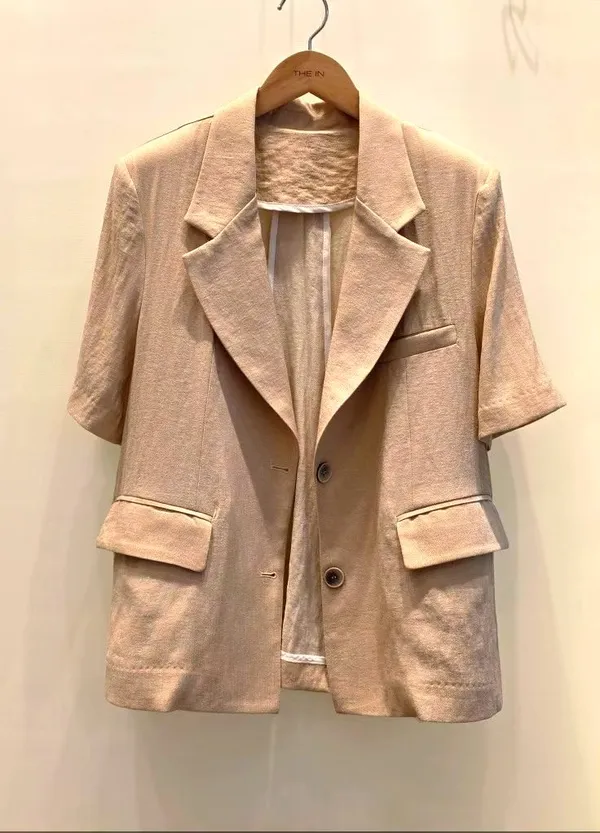 Stylish Casual Women's Blazer Jacket, Lightweight and Breathable, Perfect Match
