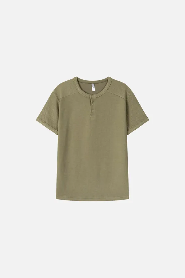 Men's Casual Short Sleeve Top, Comfortable and Breathable for Summer Wear