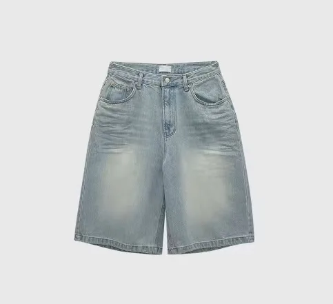 Stylish Casual Loose Denim Shorts
