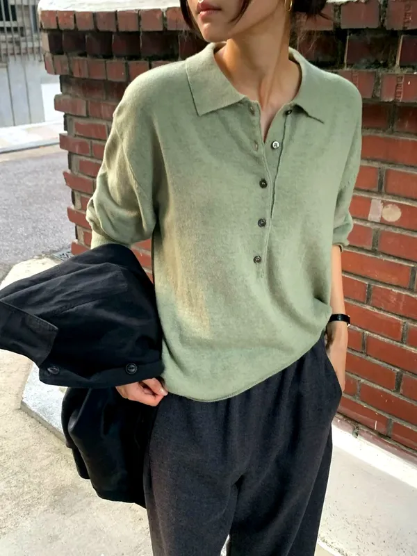Stylish Casual Knit Sweater, Soft and Comfortable, Perfect Match