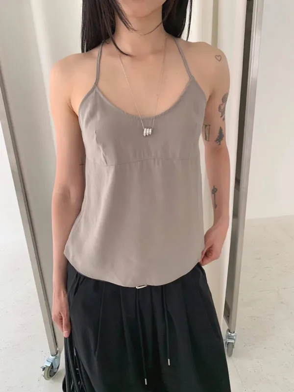 Elegant and Simple Cami Top, Lightweight and Breathable, Perfect for Summer Outfits