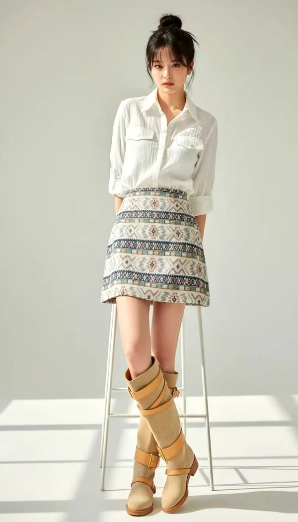 Fresh Versatile Women's Shirt, Effortlessly Create a Fashionable Look