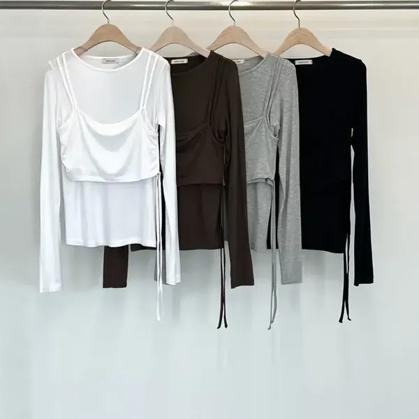Stylish Slim-Fit Long Sleeve Top for Any Occasion