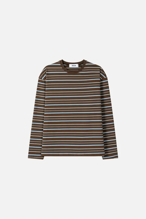 Striped Short Sleeve T-Shirt, Comfortable Casual Style