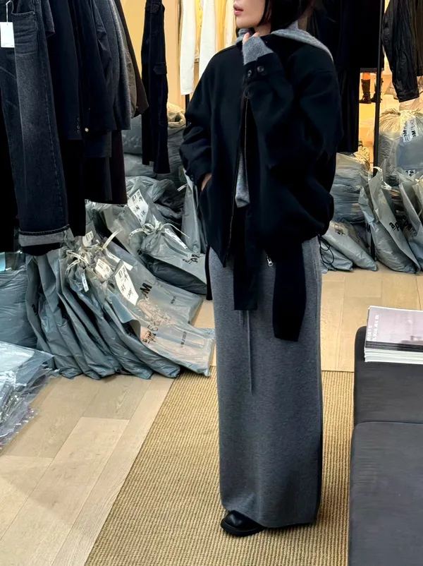 Stylish Casual Long Skirt - Elegant and Perfectly Matched
