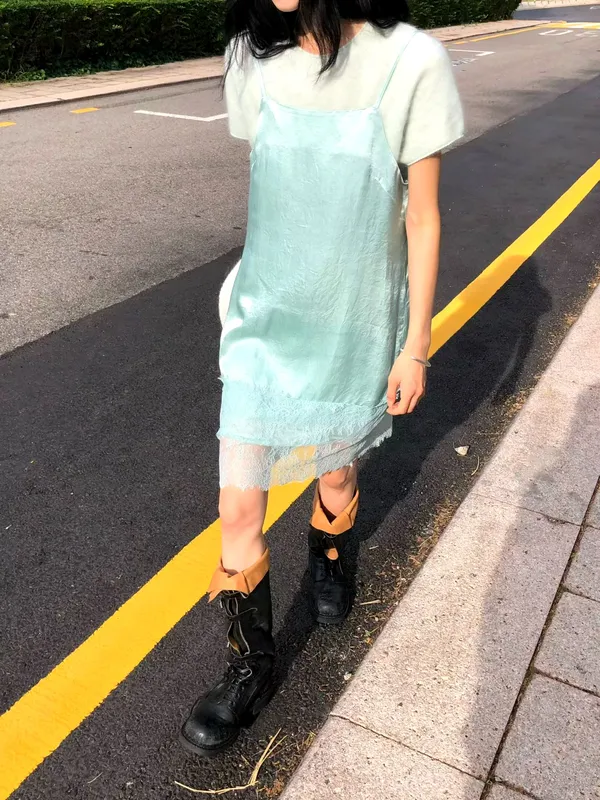 Fresh Mint Green Women's Dress - Lightweight and Breathable, A Summer Essential