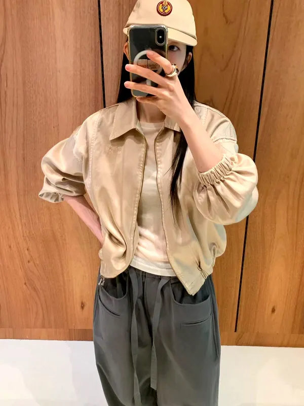 แจ็คเก็ตผู้หญิงแฟชั่นสบาย - น้ำหนักเบาและสะดวกสบาย