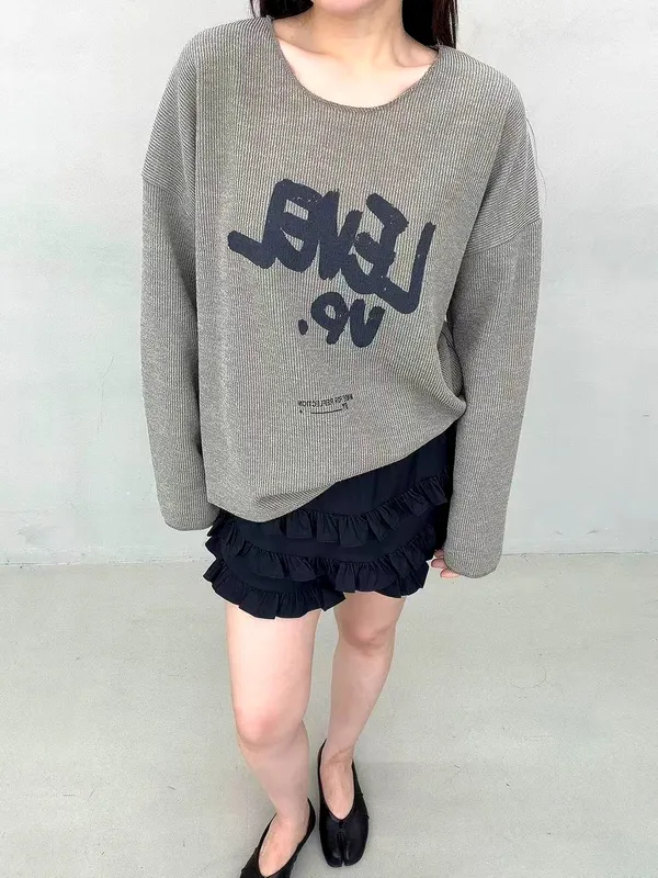 Casual Loose Fit Printed T-Shirt - Comfortable and Versatile