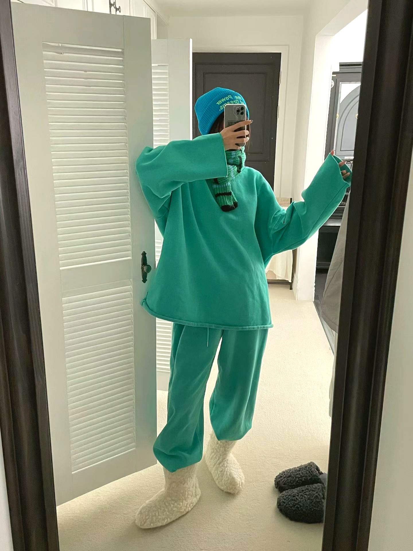 편안한 캐주얼 여성 바지, 스타일리시한 다용도 레저 바지