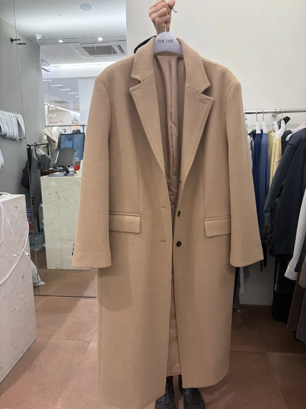 Stylish Minimalist Wool Coat, A Must-Have for Elegant Charm
