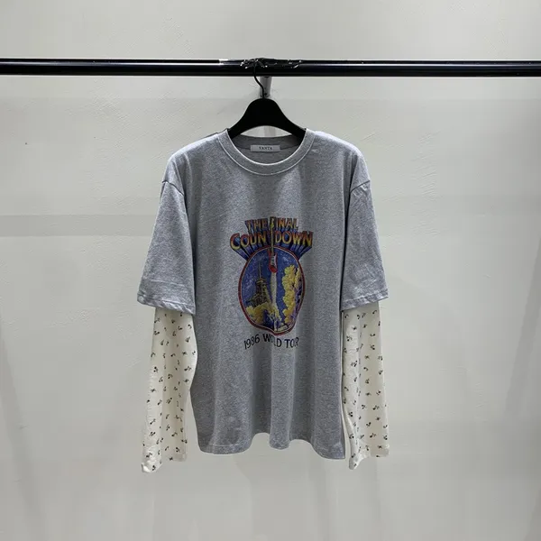Retro Style Printed T-Shirt, Comfortable Casual Fit