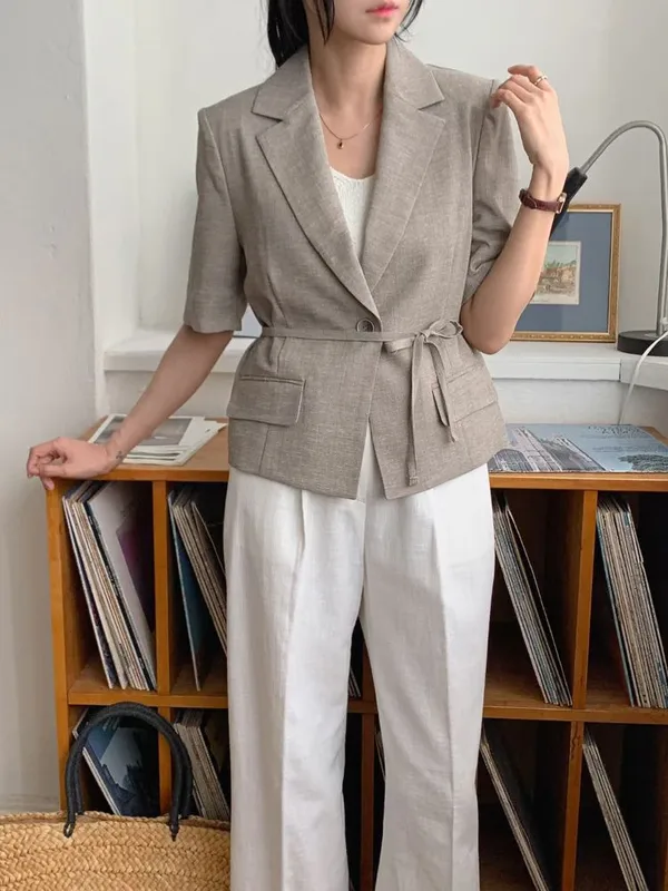 Stylish Casual Linen Blazer for Every Occasion
