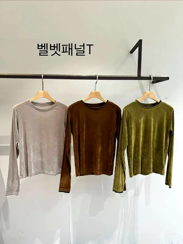 เสื้อแขนยาวผู้หญิงนุ่มสบาย เหมาะสำหรับการแต่งตัวในฤดูใบไม้ร่วงและฤดูหนาว