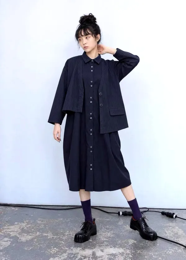Elegant Minimalist Women's Dress for Everyday Wear