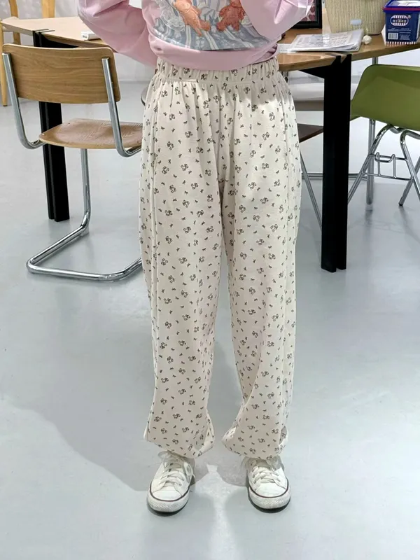 Casual Floral Print Pants - Comfortable and Stylish