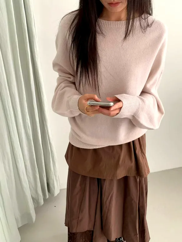 Áo len thanh lịch, mềm mại và thoải mái, hoàn hảo cho mùa thu và đông
