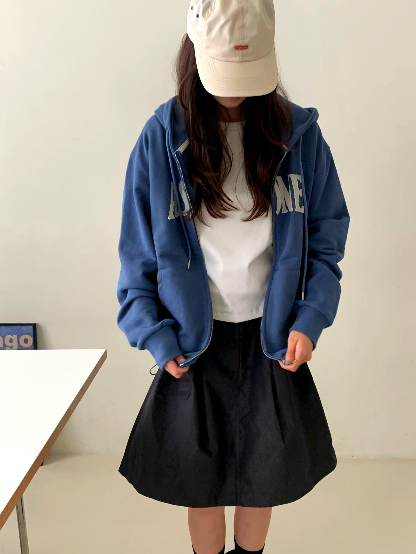 패셔너블 캐주얼 여성 상의 - 편안한 루즈핏 스웨트셔츠
