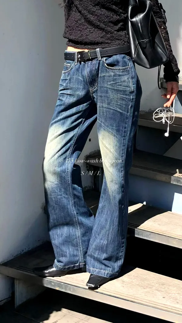 Stylish Loose-Fit Jeans, Comfortable and Versatile for Your Unique Charm