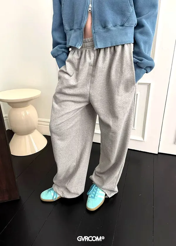 Comfortable Casual Gray Pants, Fashionable and Versatile