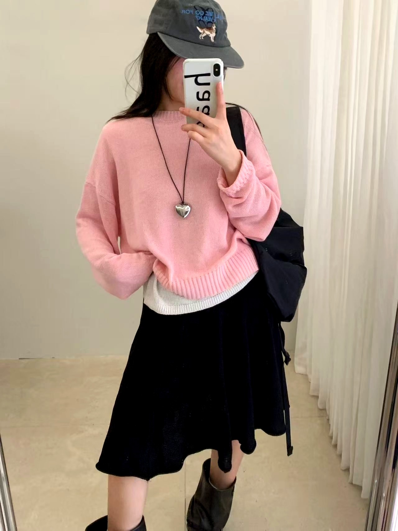 달콤한 핑크 여성 탑, 편안한 캐주얼 스타일