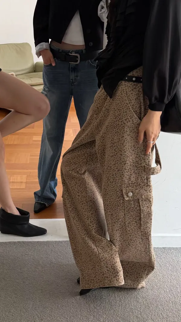 Stylish Casual Leopard Print Pants - Comfortable and Versatile