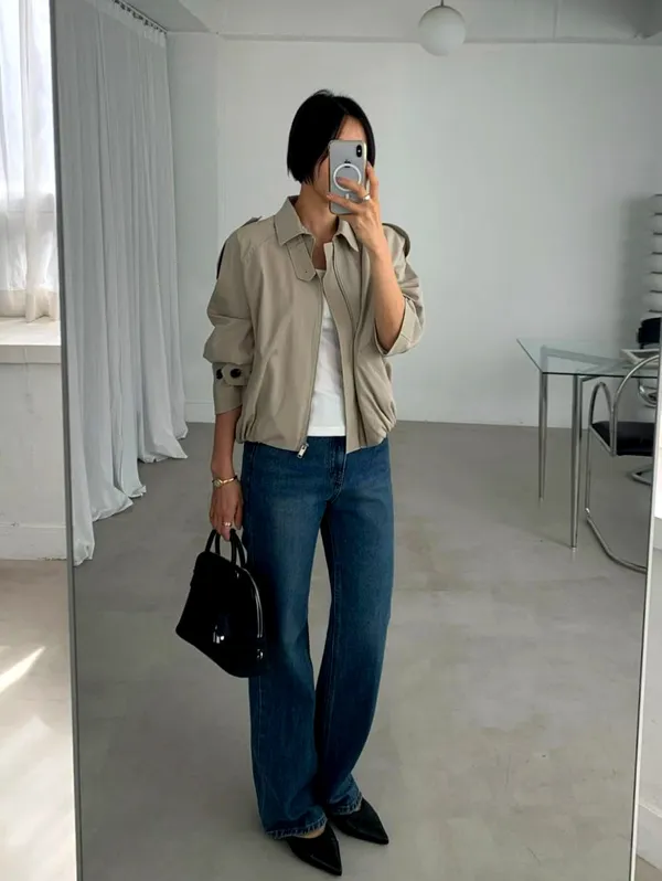 Stylish Women's Jacket, Lightweight Casual Design